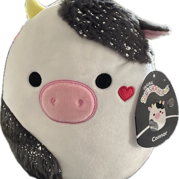NWT 8" Connor and Patty cows Valentines Squishmallow - Picture 3 of 7